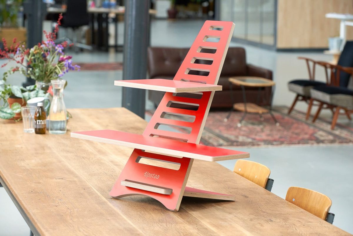 Upstaa bureau verhoger